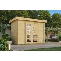 26 % billiger: Fjordholz Flachdach Gartenhütte Modell Chris 28 3x2m Unkategorisiert online kaufen