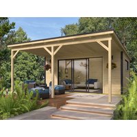 26 % billiger: Fjordholz Gartenhütte Modell Poel-4 mit Vordach 5x4m Unkategorisiert online kaufen 26 % billiger: Fjordholz Gartenhütte Modell Poel-4 mit Vordach 5x4m Unkategorisiert online kaufen