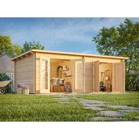 26 % billiger: Fjordholz Pultdach Gartenhütte Modell Ezra 2P 6x3m Unkategorisiert online kaufen