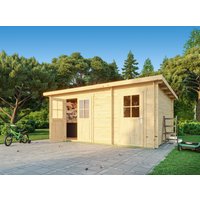 26 % billiger: Fjordholz Pultdach Gartenhütte Modell Ezra 5H 5x5m Unkategorisiert online kaufen
