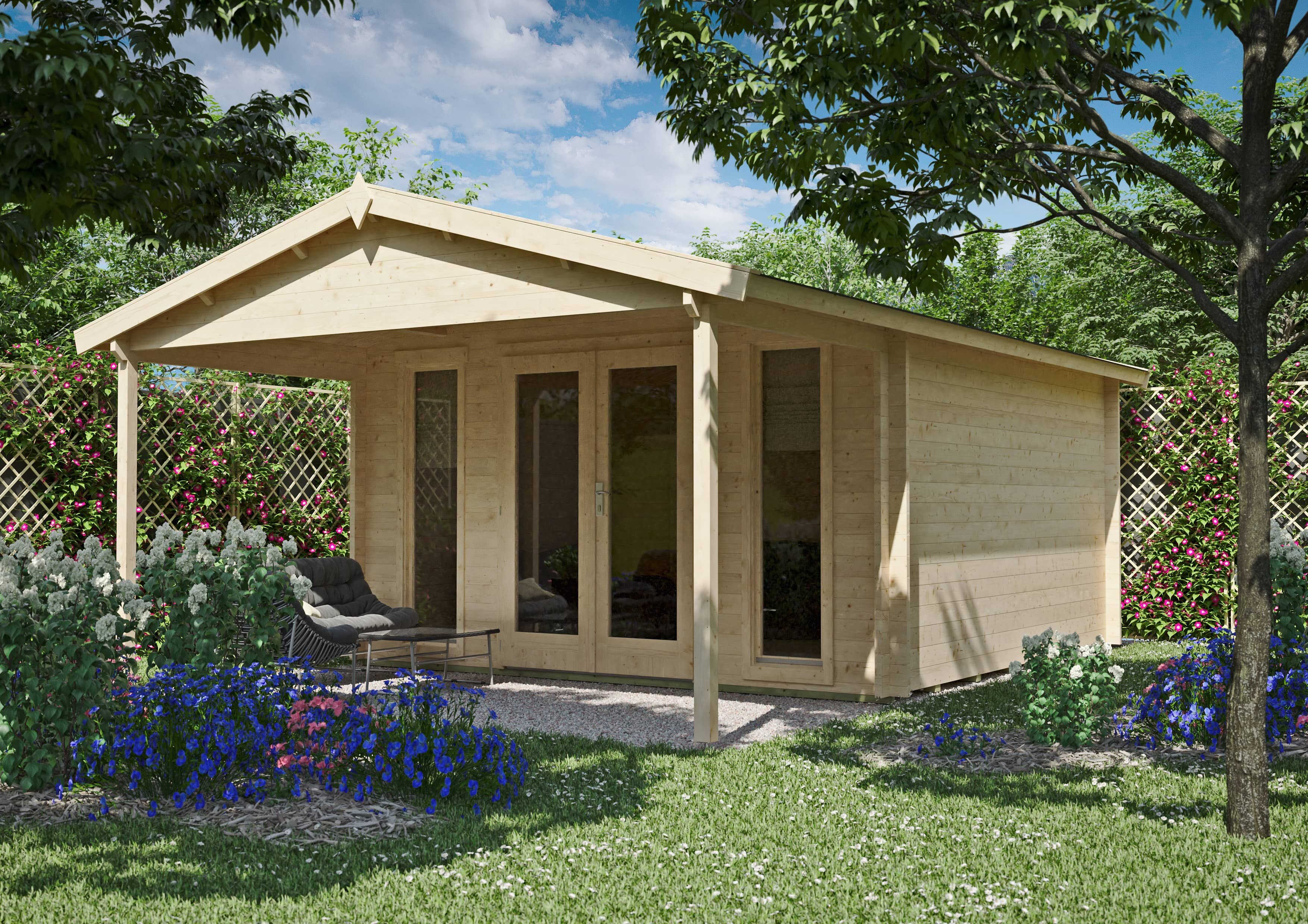 26 % billiger: Gartenhütte Modell Luise 40 F Unkategorisiert online kaufen