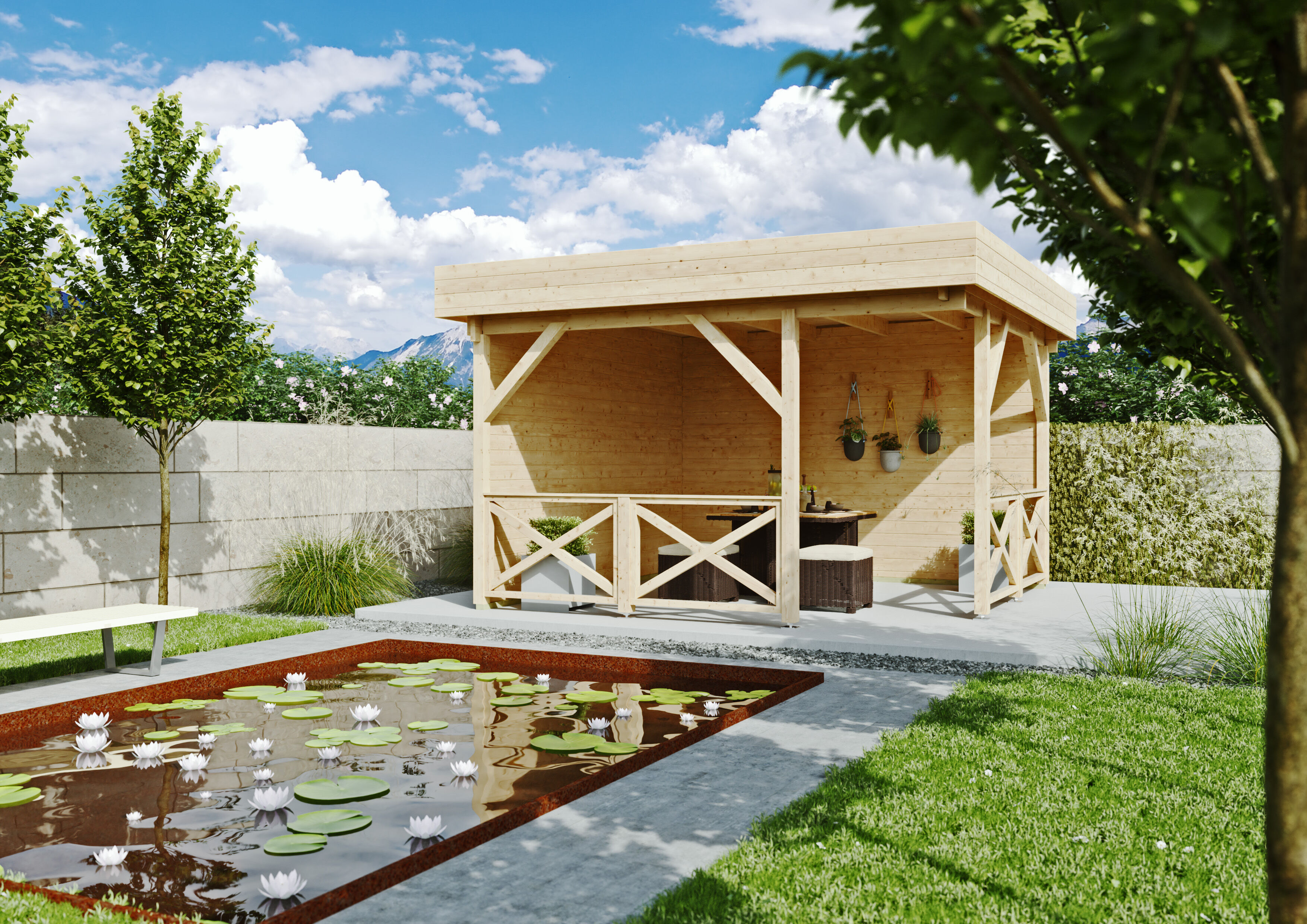 26 % billiger: Gartenhütte Modell Salo 40 B Unkategorisiert online kaufen