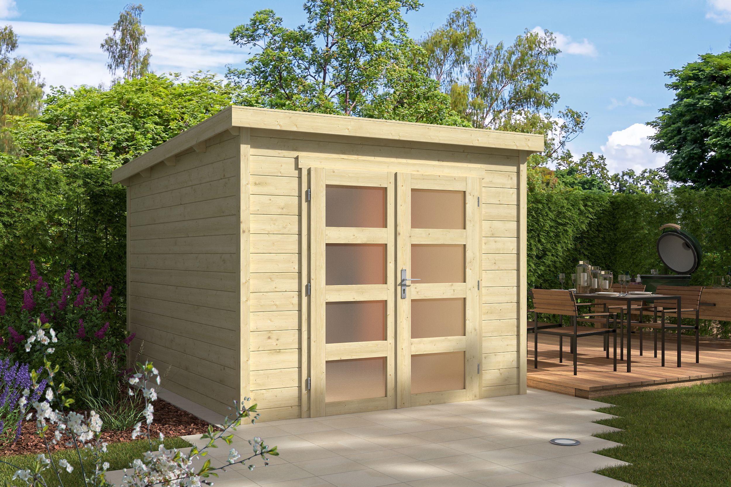 26 % billiger: Pultdach Gartenhütte Modell Ella 28-A Unkategorisiert online kaufen 26 % billiger: Pultdach Gartenhütte Modell Ella 28-A Unkategorisiert online kaufen
