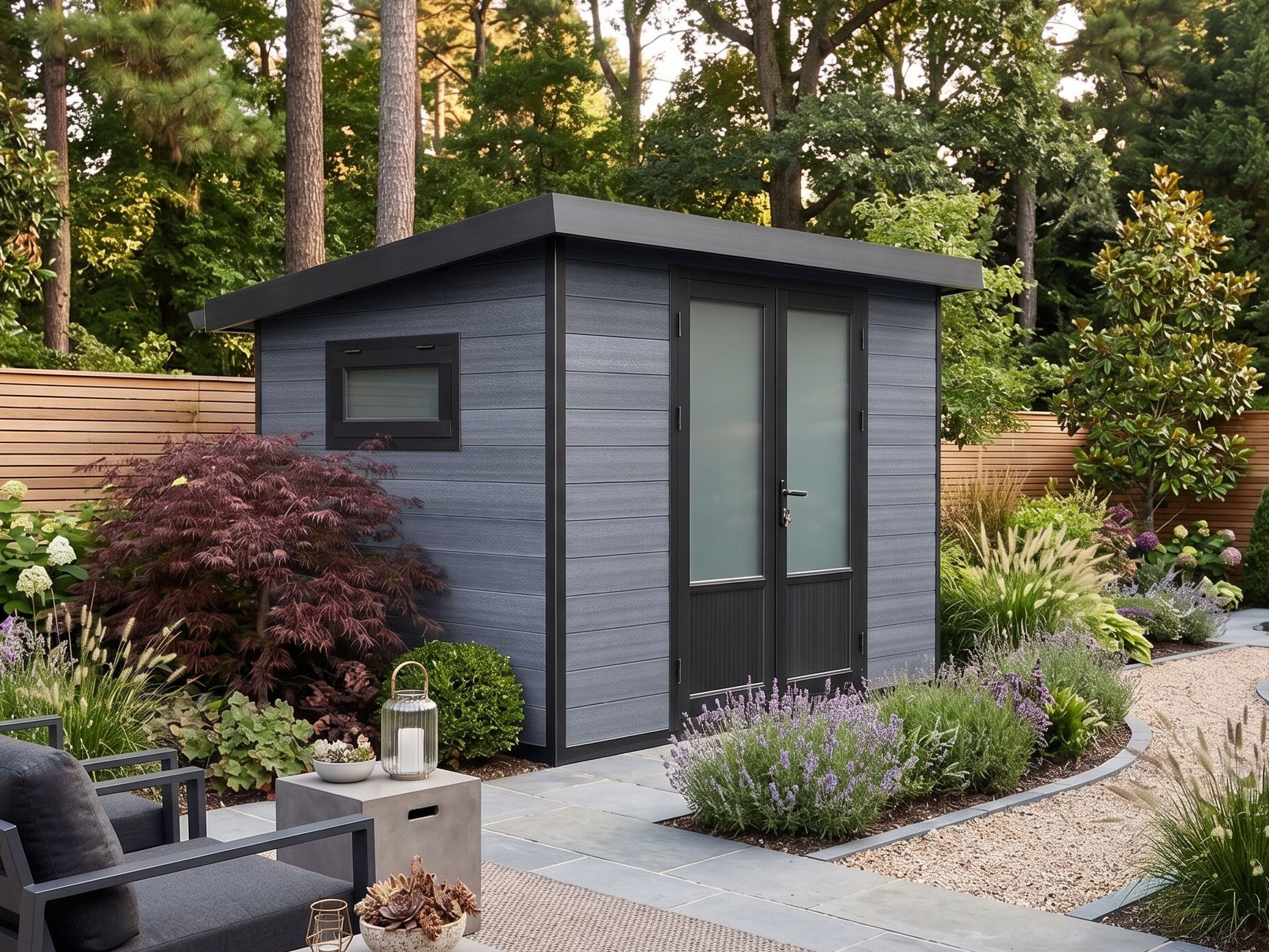 26 % billiger: WPC Gartenhütte Modell Style DeLuxe 5,8 m² 4x1m Unkategorisiert online kaufen