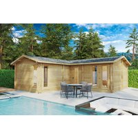 Eck-Blockhaus mit zwei Schlafzimmern “Devon 2” 8x8m | Großes Gartenhütte 4x6m | Blockhaus | Blockbohlenhaus | Sommerhaus kaufen mit Schlafboden Unkategorisiert online kaufen Eck-Blockhaus mit zwei Schlafzimmern “Devon 2” 8x8m | Großes Gartenhütte 4x6m | Blockhaus | Blockbohlenhaus | Sommerhaus kaufen mit Schlafboden Unkategorisiert online kaufen