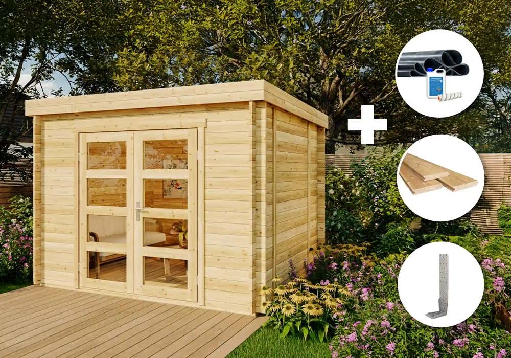 ECO Set - Gartenhütte Paloma Sol 3x3m Unkategorisiert online kaufen ECO Set - Gartenhütte Paloma Sol 3x3m Unkategorisiert online kaufen