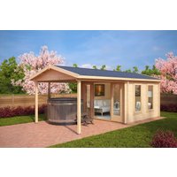 Gartenhütte mit Vordach “Nora E” 3x6m | Gartenhütte mit Vordach | Modernes Vordach aus Holz | Gartenhütte mit Überdachung im Garten mit Sonnendach Unkategorisiert online kaufen Gartenhütte mit Vordach “Nora E” 3x6m | Gartenhütte mit Vordach | Modernes Vordach aus Holz | Gartenhütte mit Überdachung im Garten mit Sonnendach Unkategorisiert online kaufen