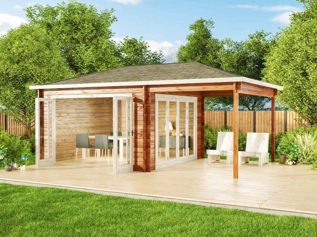 Gartenhütte Sunshine mit Schleppdach 6x4m Unkategorisiert online kaufen Gartenhütte Sunshine mit Schleppdach 6x4m Unkategorisiert online kaufen