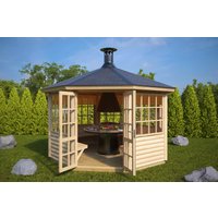 Grillpavillon “Seattle L” 3x3m | Grillpavillon aus Holz | Gartenhütte 3x3m aus Holz | Grillhütte | Kleines Gartenhütte einrichten Unkategorisiert online kaufen Grillpavillon “Seattle L” 3x3m | Grillpavillon aus Holz | Gartenhütte 3x3m aus Holz | Grillhütte | Kleines Gartenhütte einrichten Unkategorisiert online kaufen