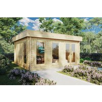 Modernes Gartenhütte “Ian D” 5x4m | Modernes Gartenhütte aus Holz | 4x5m großes Gartenhütte mit Flachdach | Holzhaus mit Home-Office Unkategorisiert online kaufen Modernes Gartenhütte “Ian D” 5x4m | Modernes Gartenhütte aus Holz | 4x5m großes Gartenhütte mit Flachdach | Holzhaus mit Home-Office Unkategorisiert online kaufen
