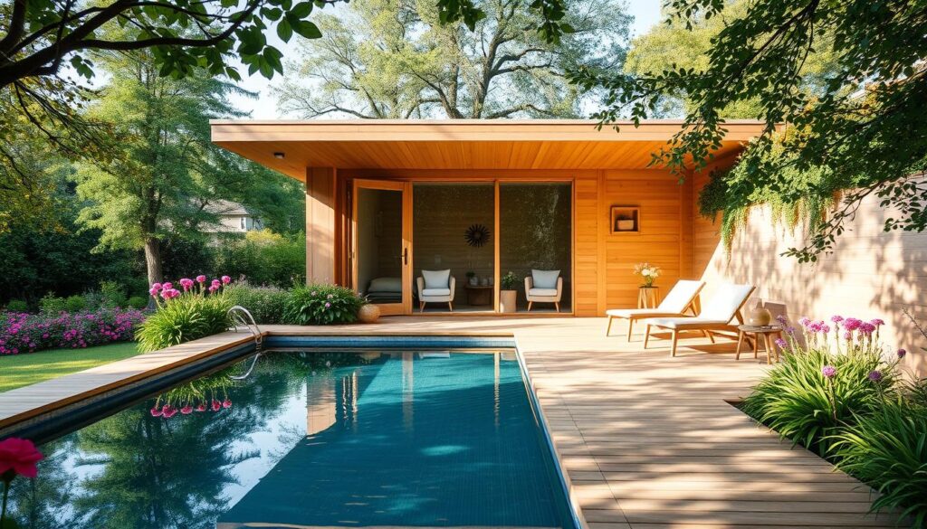 Fjordholz Poolhaus Wellness Gartenhaus Fjordholz Poolhaus Wellness Gartenhaus