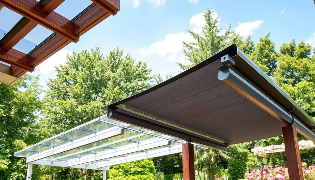 Materialien für wetterfeste Outdoor-Überdachungen