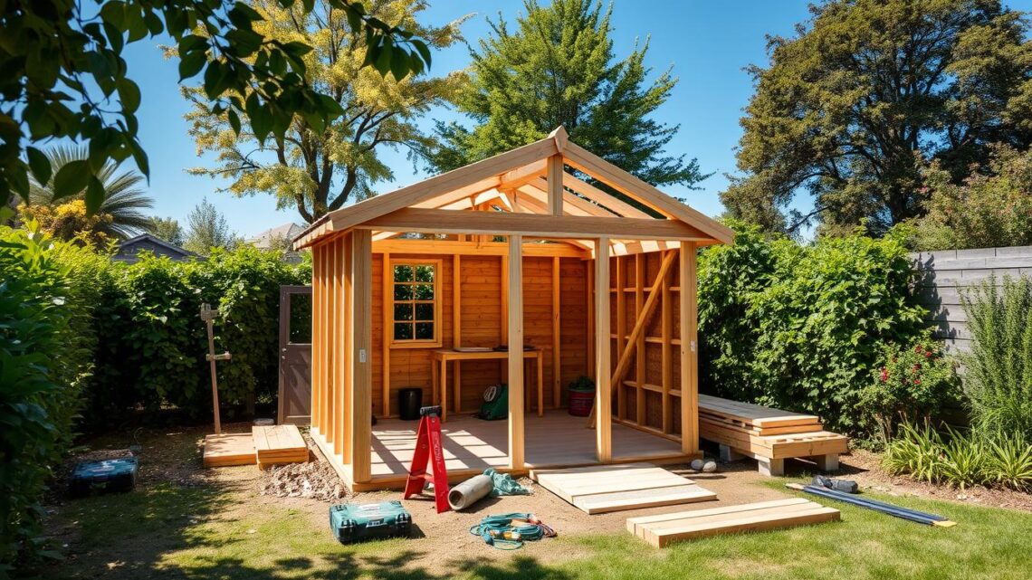 Gartenhütte selber bauen – Schritt für Schritt Anleitung