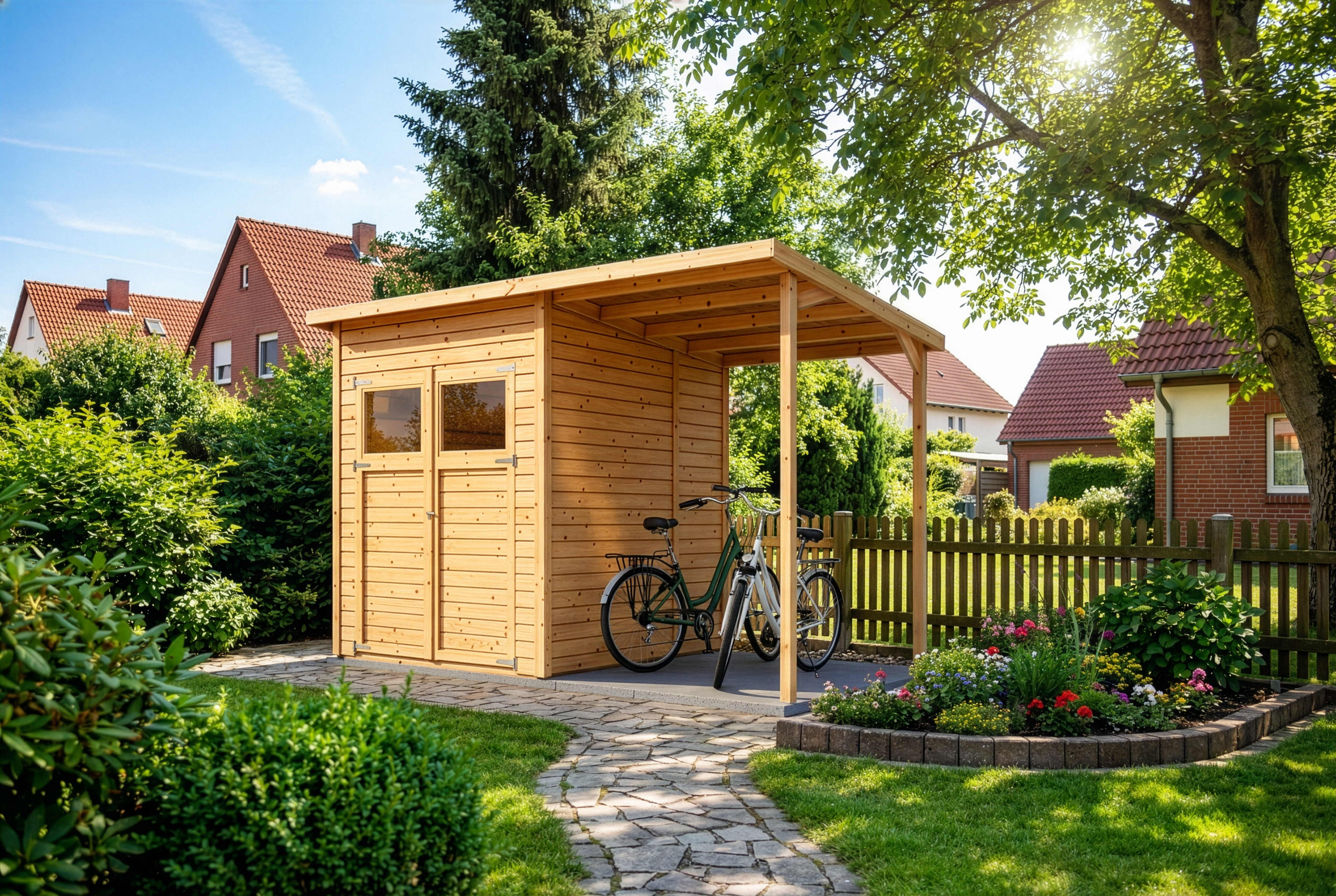 Gerätehaus Mollie Plus 4x2m