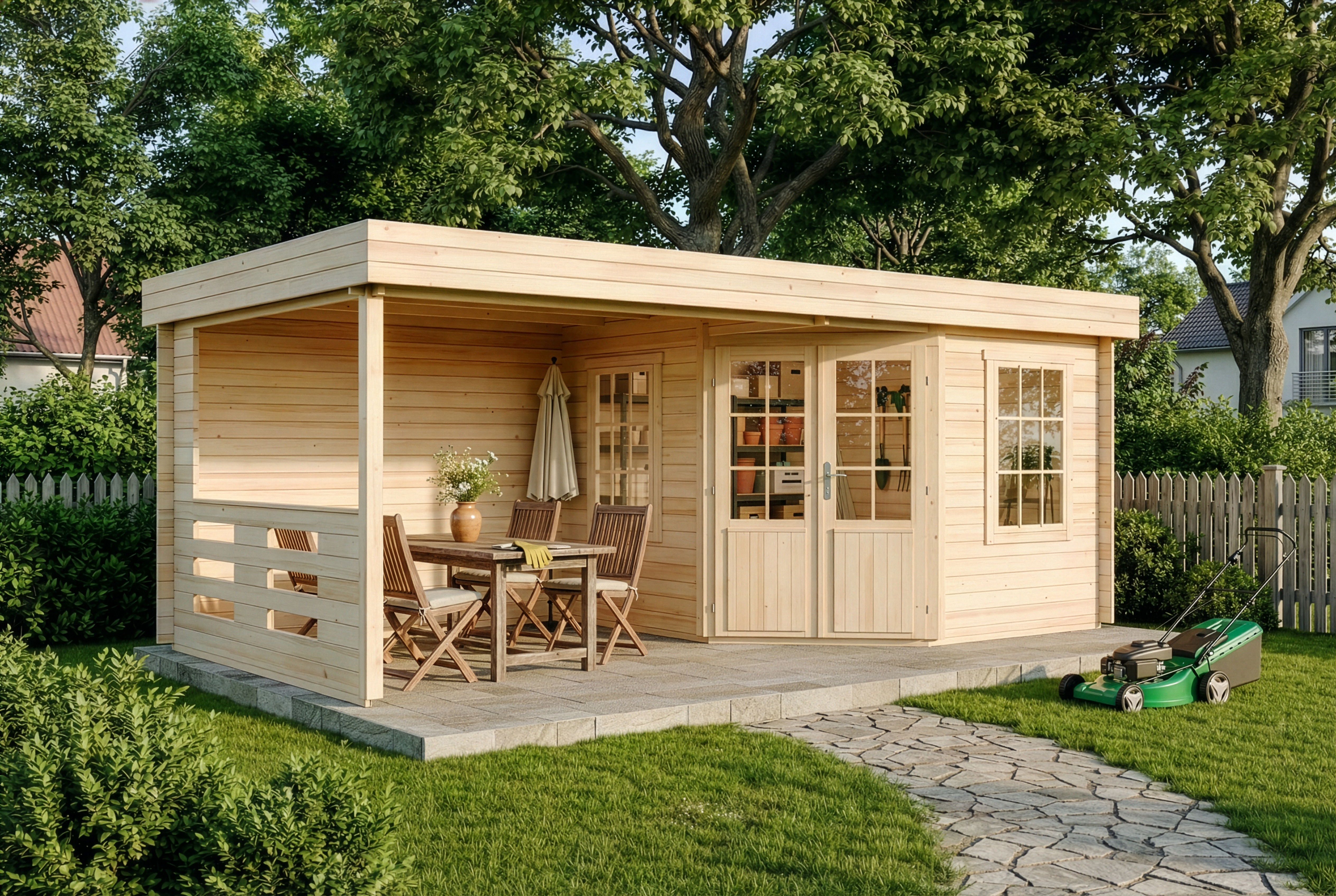 Gartenhütte Hanna 6x3m