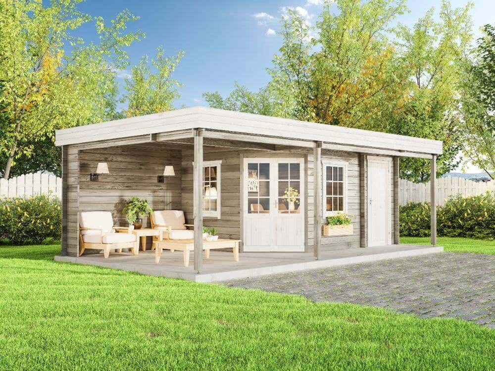 Gartenhütte Johanna Plus 7x4m