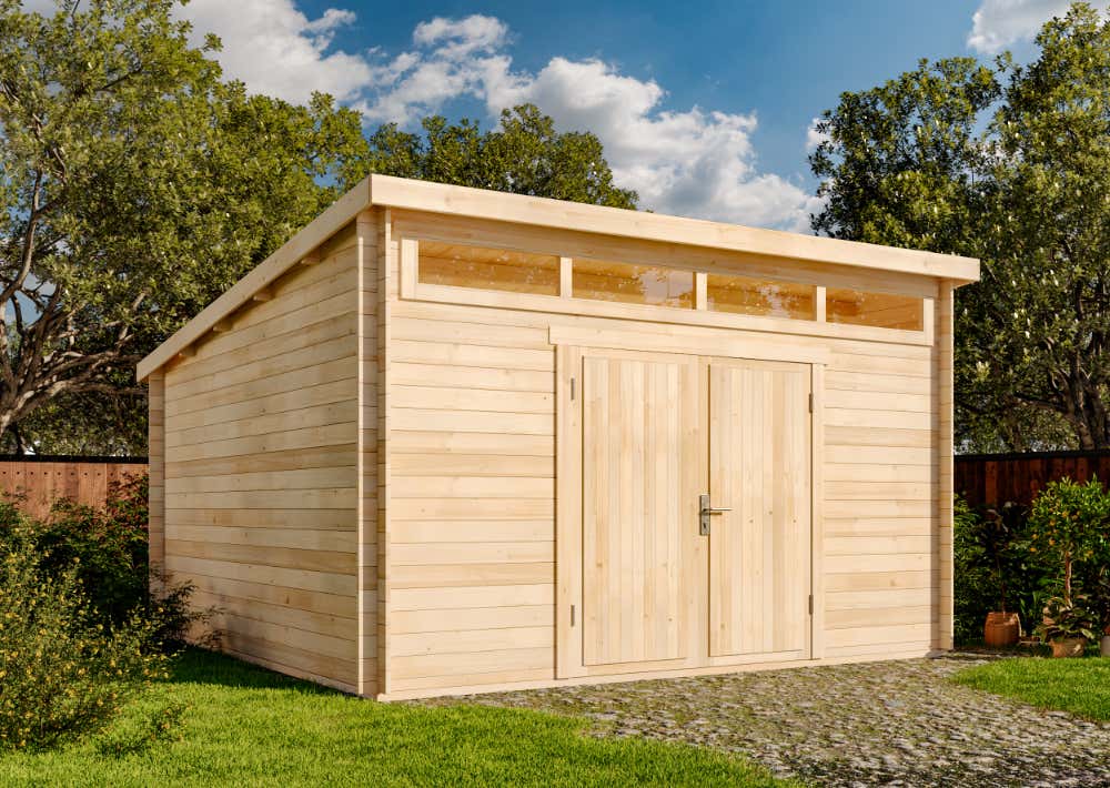 Gartenhütte Maria Viva 4x4m