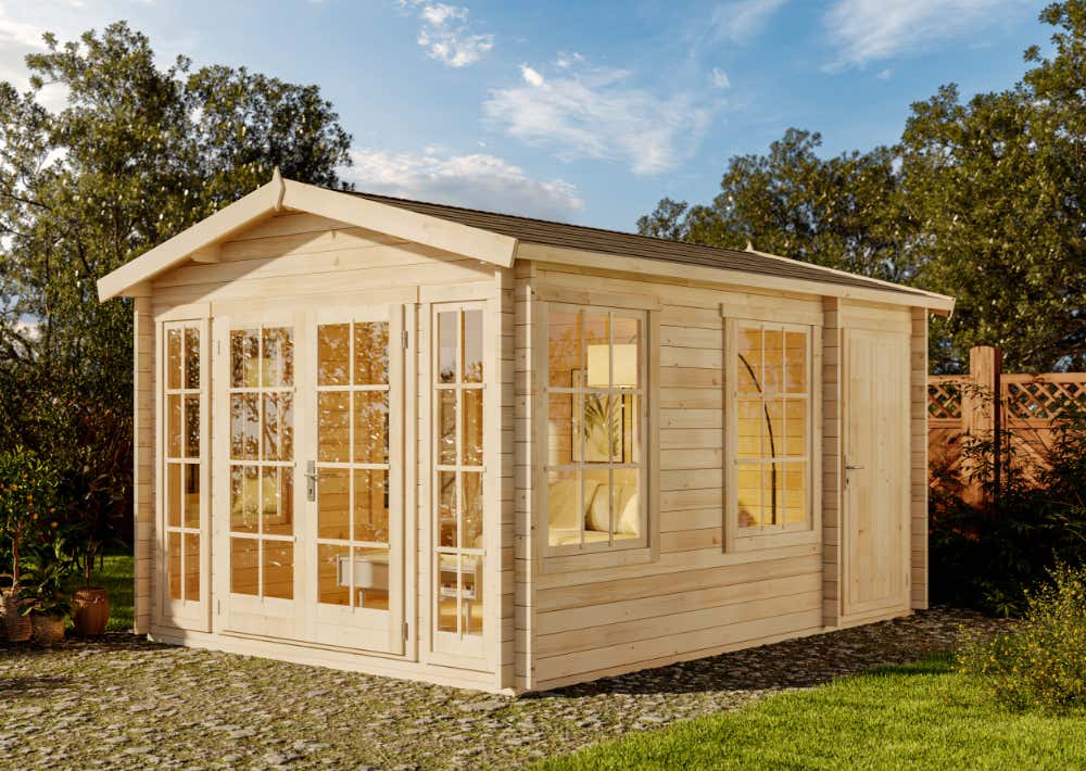 Gartenhütte Kim 5x3m