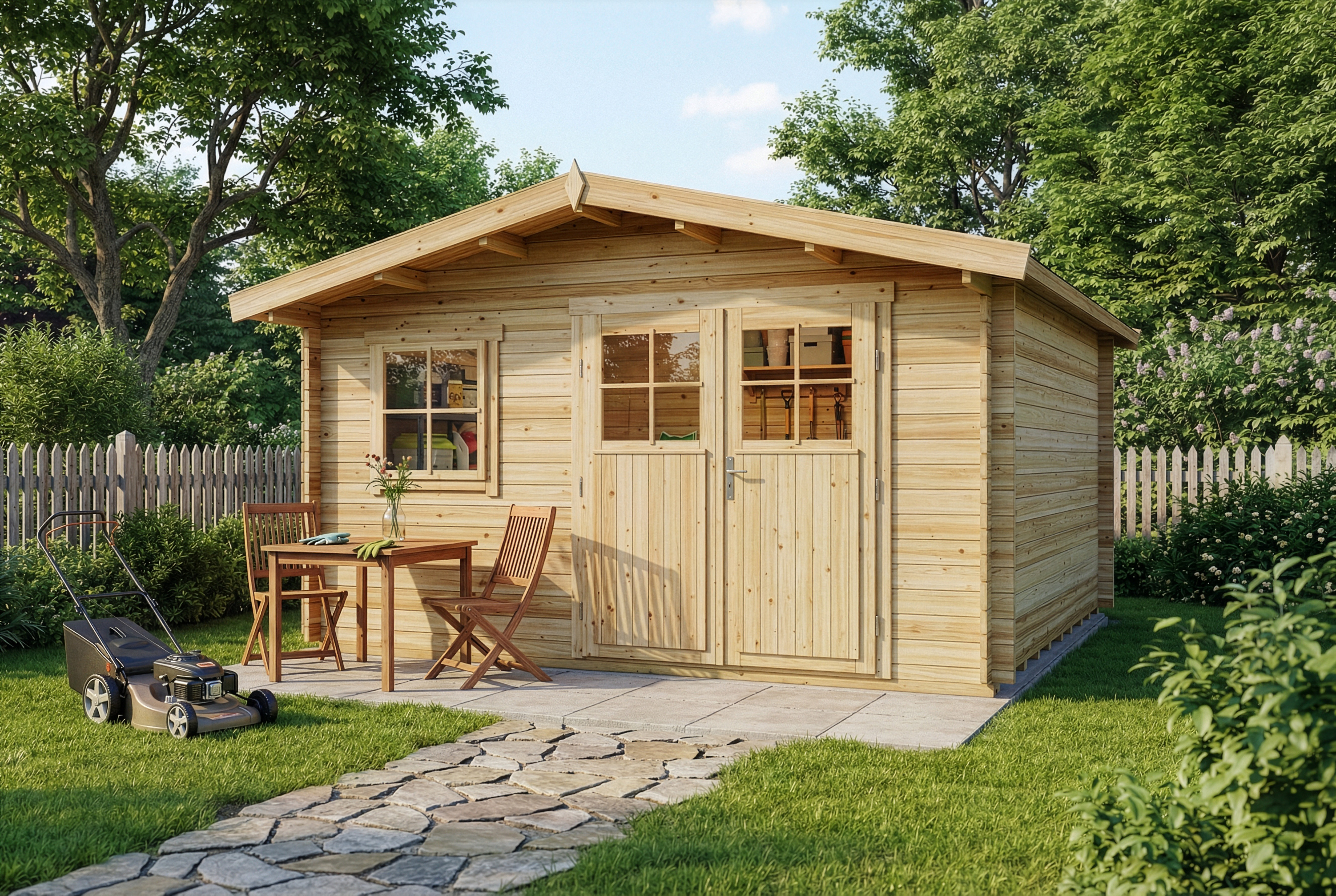 Gartenhütte Valeria 4x4m