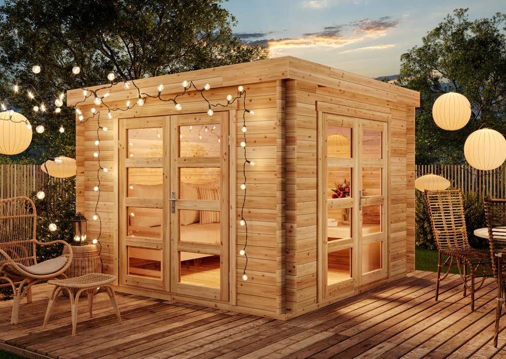 Gartenhütte Paloma Beach 3x3m