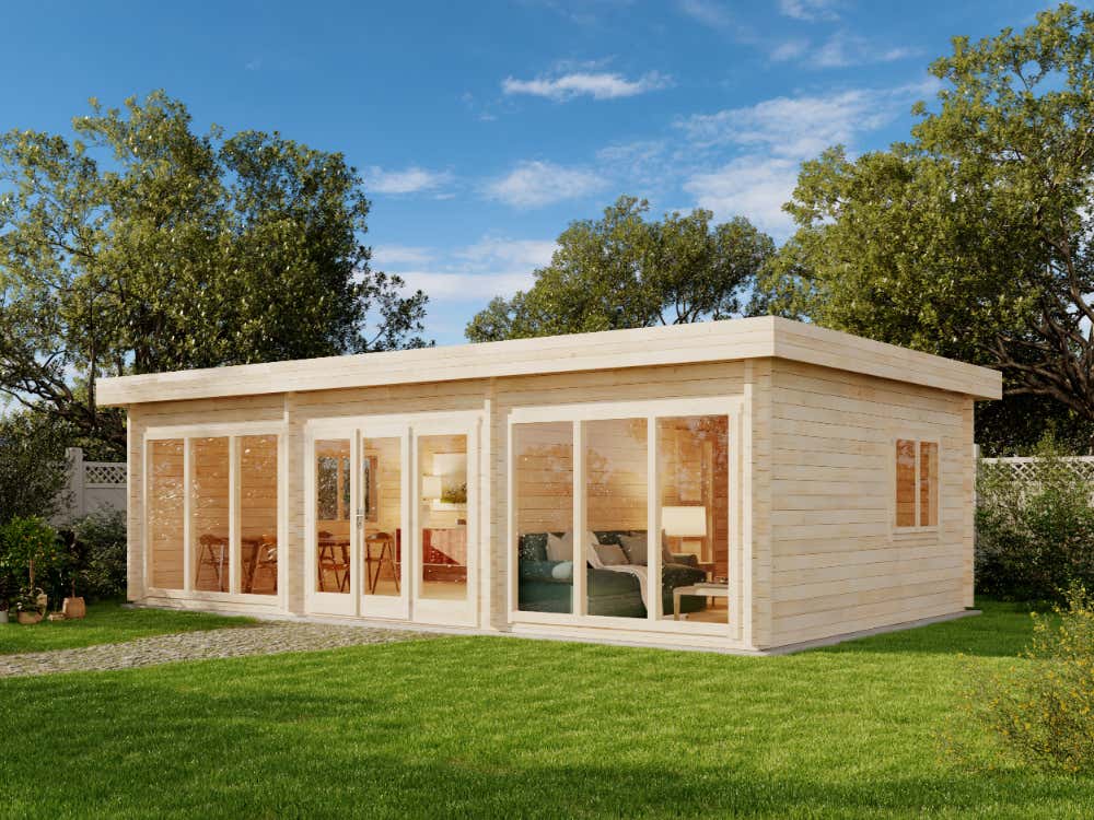 Gartenhütte Campus 9x6m