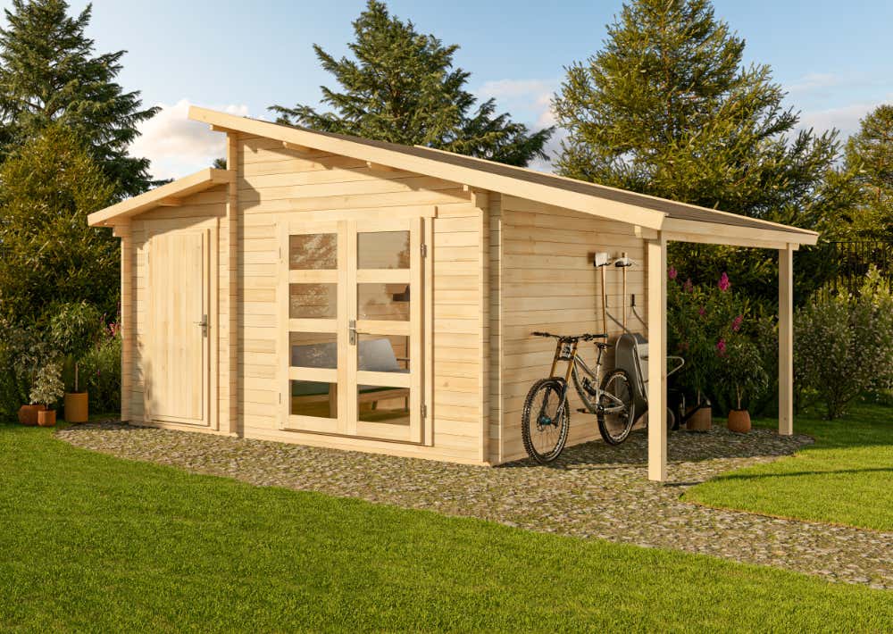 Gartenhütte Aktiva Varianta 6x3m