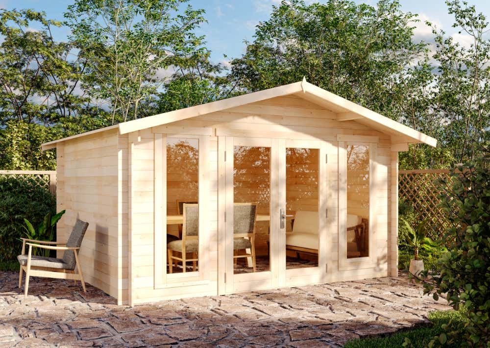 Gartenhütte Mirko Modern 4x4m