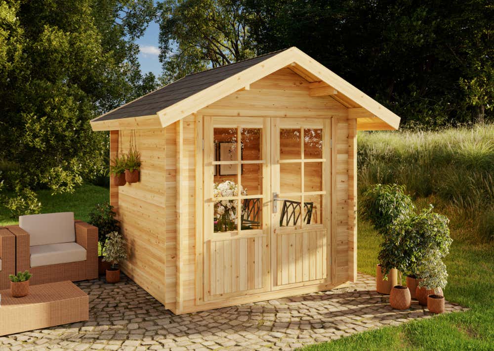 Gartenhütte Palma 3x3m
