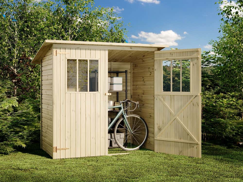 Gerätehaus Zimowit 2x1m