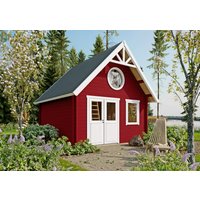 26 % billiger: Fjordholz Gartenhütte Modell Kjell 44 - klassisches 4x3m