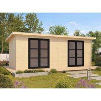 26 % billiger: Fjordholz Gartenhütte Modell Alu Line 28-H 6x3m