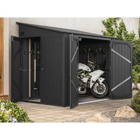 25 % billiger: Metallgerätehaus Modell Slope 3,82 m² 3x2m