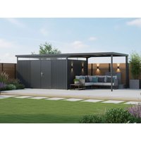 23 % billiger: StarLine Metall Gerätehaus Modell Solidum 19,60 m² 4x3m