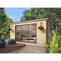 26 % billiger: Fjordholz Gartenhütte Modell Poel-4 5x4m
