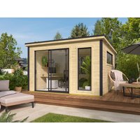 26 % billiger: Fjordholz Gartenhütte Modell Juist-2 4x4m