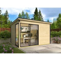 26 % billiger: Fjordholz Gartenhütte Modell Amrum-2 4x3m