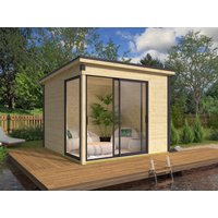 26 % billiger: Fjordholz Gartenhütte Modell Amrum-1 3x3m