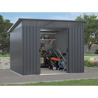 24 % billiger: Metall Gerätehaus Modell Lübeck 5,98 m² 3x2m