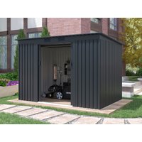 27 % billiger: Metall Gerätehaus Modell Pento 4,72 m² 3x2m