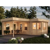 26 % billiger: Fjordholz Gartenhütte Modell Petro 6x4m