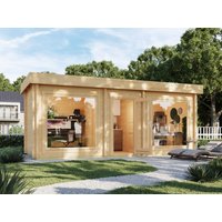 26 % billiger: Fjordholz Gartenhütte Modell Funny 70 6x4m