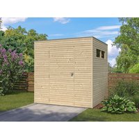 27 % billiger: Gartenhütte Modell QB-Line 4,41 m² 2x2m
