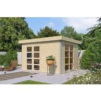 26 % billiger: Gartenhütte Alu-Line Modell Misaka 3x3m