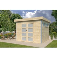 26 % billiger: Gartenhütte Alu-Line Modell Kasuko 3x3m