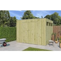26 % billiger: Gartenhütte Modell QBV3-Line 8,88 m² 3x3m