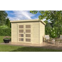26 % billiger: Pultdach Gartenhütte Modell Ella 28-B 3x2m
