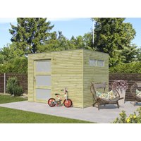 26 % billiger: Gartenhütte Modell QBS-Line 6,30 m² 3x2m