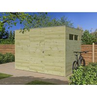 26 % billiger: Gartenhütte Modell QB-Line 6,30 m² 3x2m