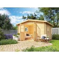 26 % billiger: Fjordholz Satteldach Gartenhütte Modell Eliza 4E 4x3m