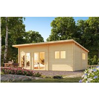 26 % billiger: Fjordholz Gartenhütte Modell Moderna 70 6x4m